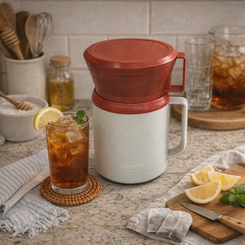 Vintage coffee iced tea - vintage, mr